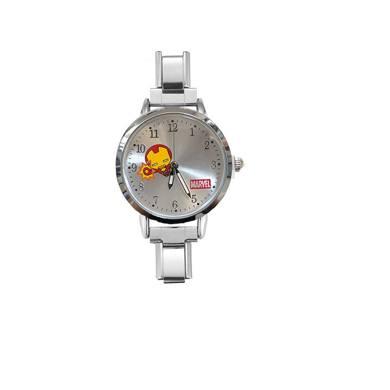 Wholesale Stainless Steel Quartz Watch Cartoon Design Trendy Kids Fashion Accessory ACCVIP