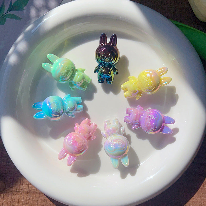 Wholesale 10pcs Plastic Cute Cartoon Beads DIY Bead Accessories