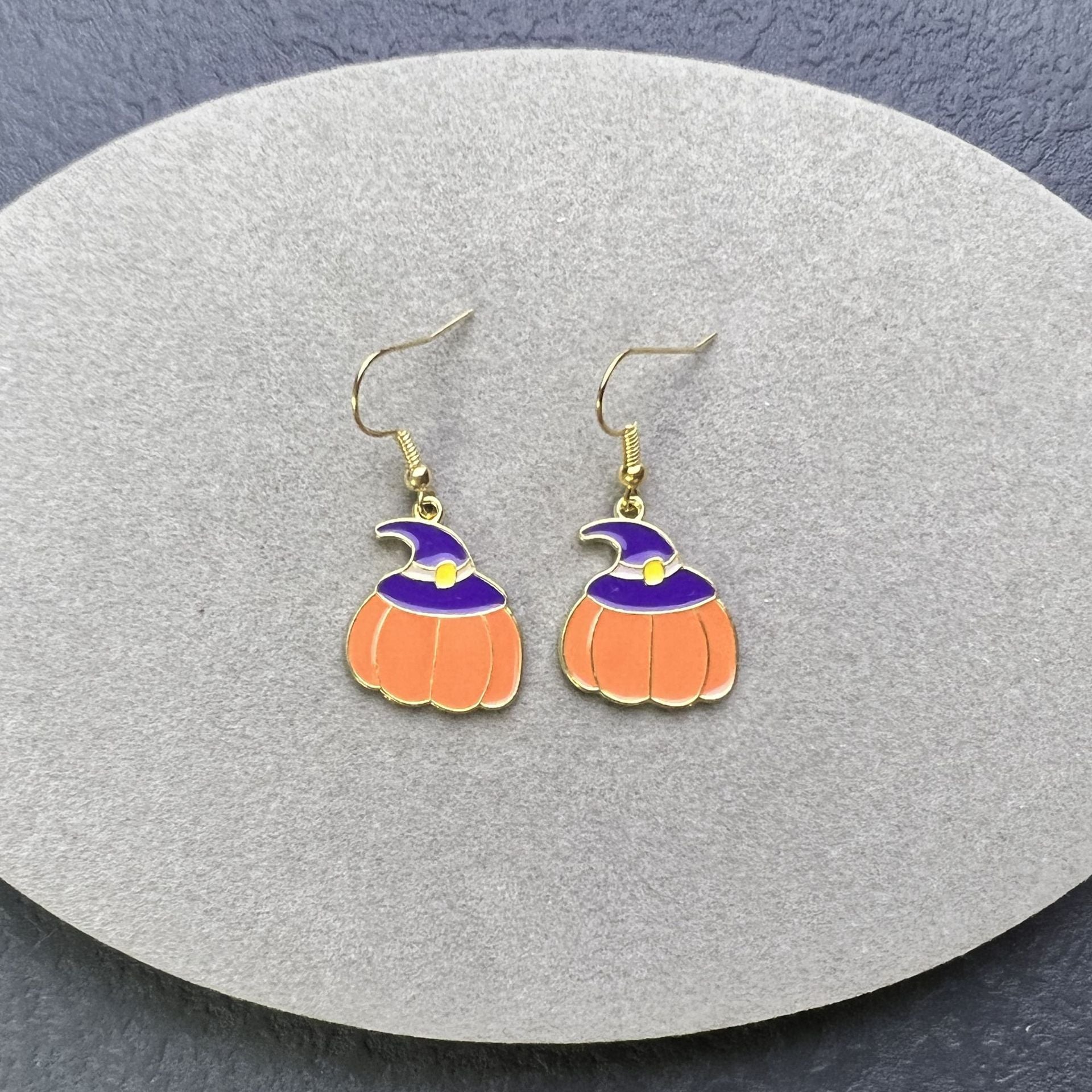Wholesale Halloween Ghost Pumpkin Spider Witch Spoof Earrings ACC-ES-Nanh001