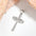 Wholesale infinite 8-word pendant clavicle chain retro eternal cross necklace