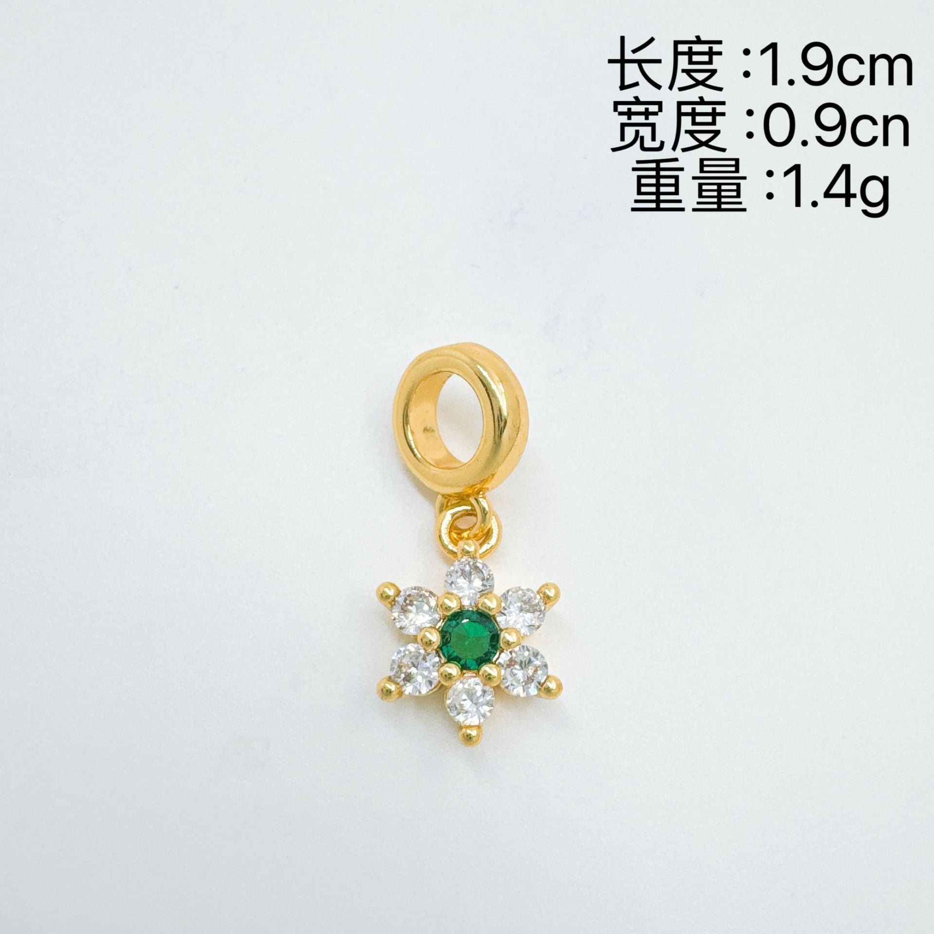 Wholesale Gold Plated Copper Ocean Series Charm Pendant Necklace Women Trendy Fashion Accessory