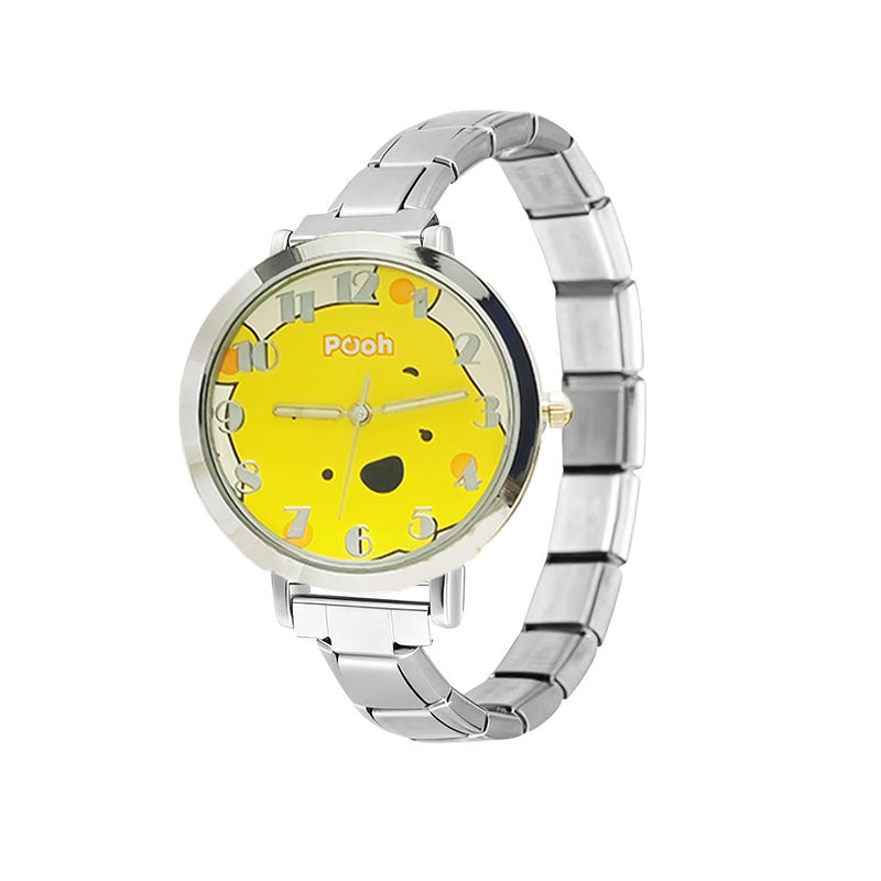 Wholesale Stainless Steel Cartoon Quartz Watch Waterproof Everyday Use Gift Resale