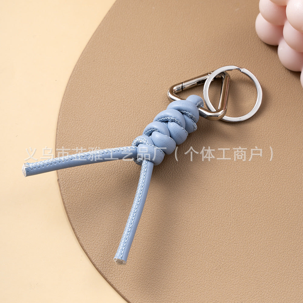 Wholesale  Braided Triangle Car Keychain