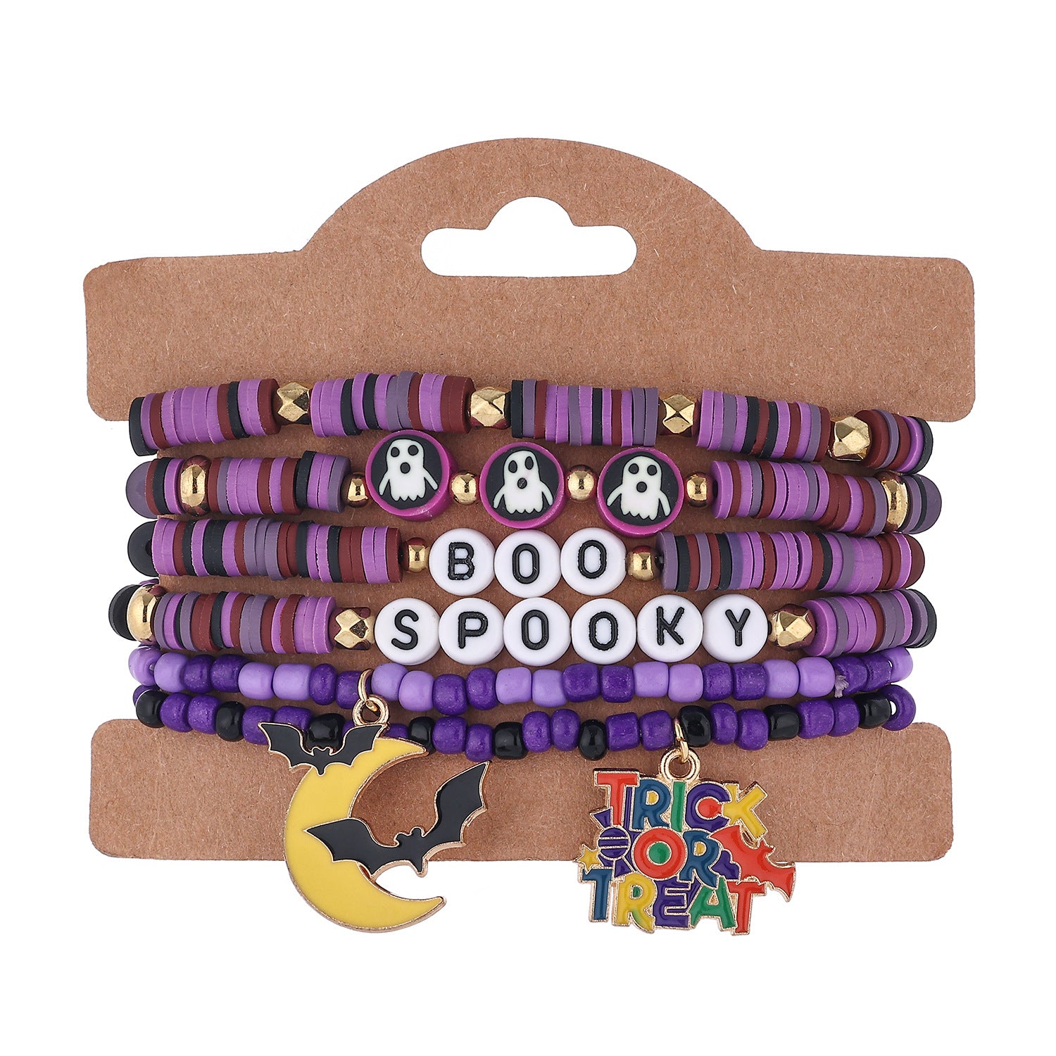 Wholesale European American Style  Soft Clay Bracelet Set,  Handmade Fashion Accessory