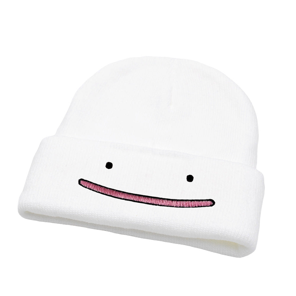 Wholesale cartoon cute embroidered beanie hat