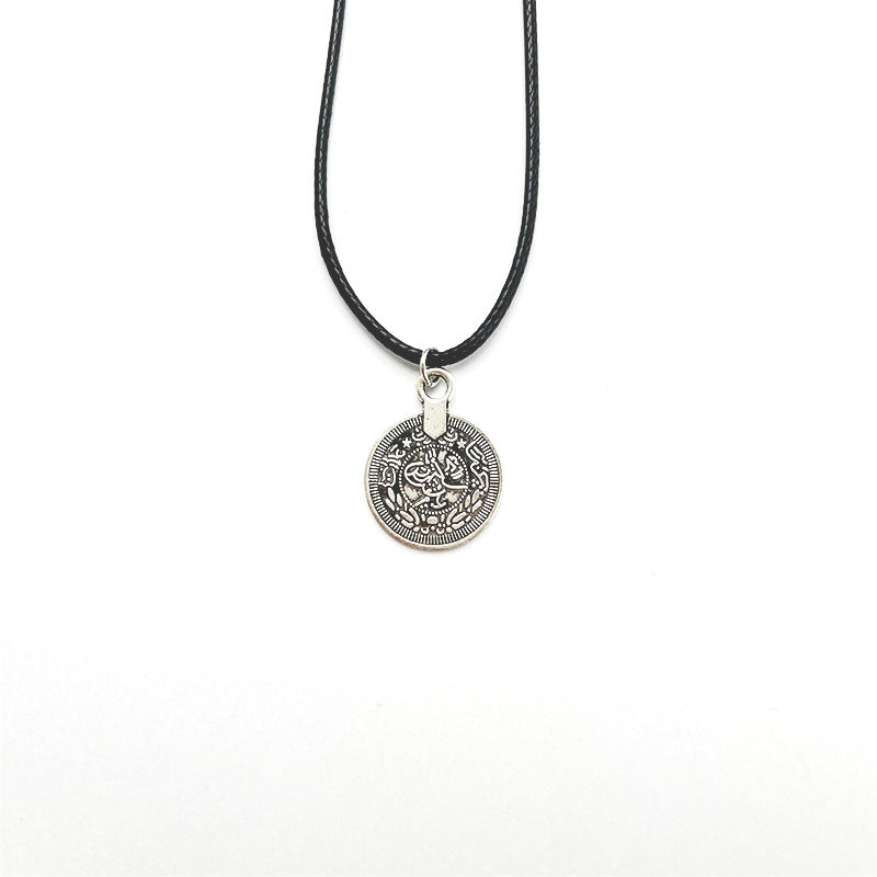 Wholesale Electroplated Alloy Vintage Cross Geometric Necklace,  Jewelry Accessory for Couples