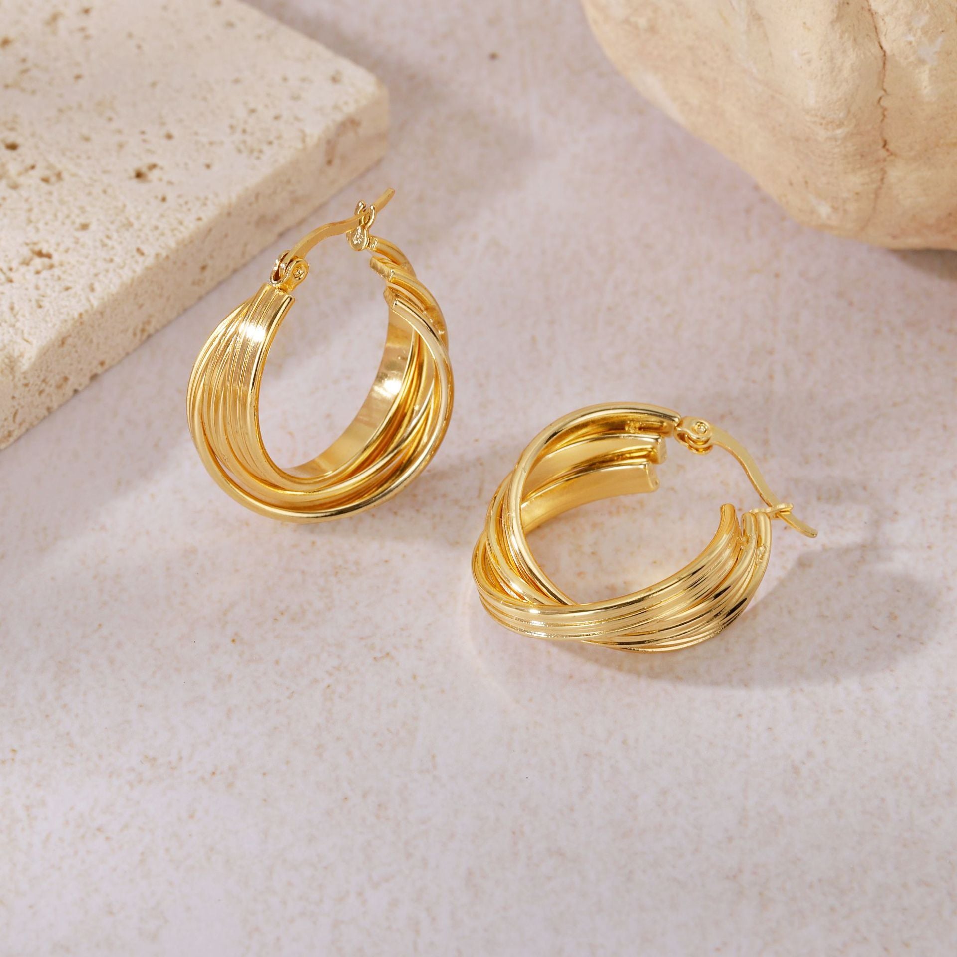 Wholesale titanium steel  non-fading earrings