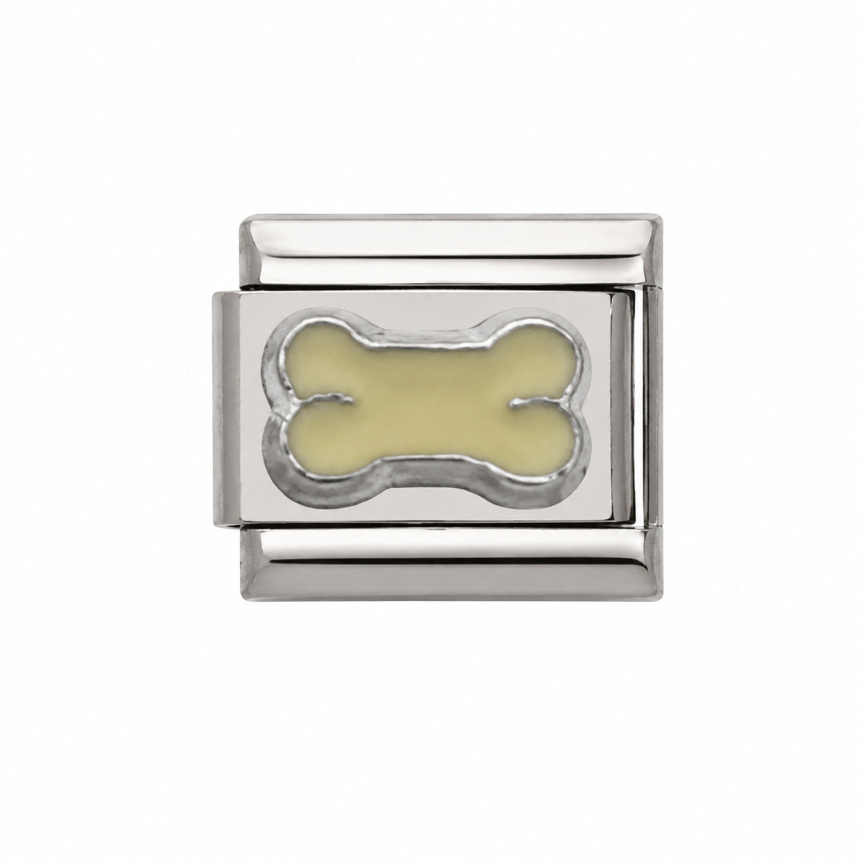 Wholesale Stainless Steel Italian Style Modular Dog Paw Animal Series Bracelet Fashion Accessory Gift