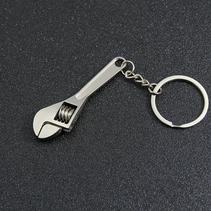 Wholesale Father's Day Adjustable Wrench Tool Metal Keychains ACC-KC-HongAo012