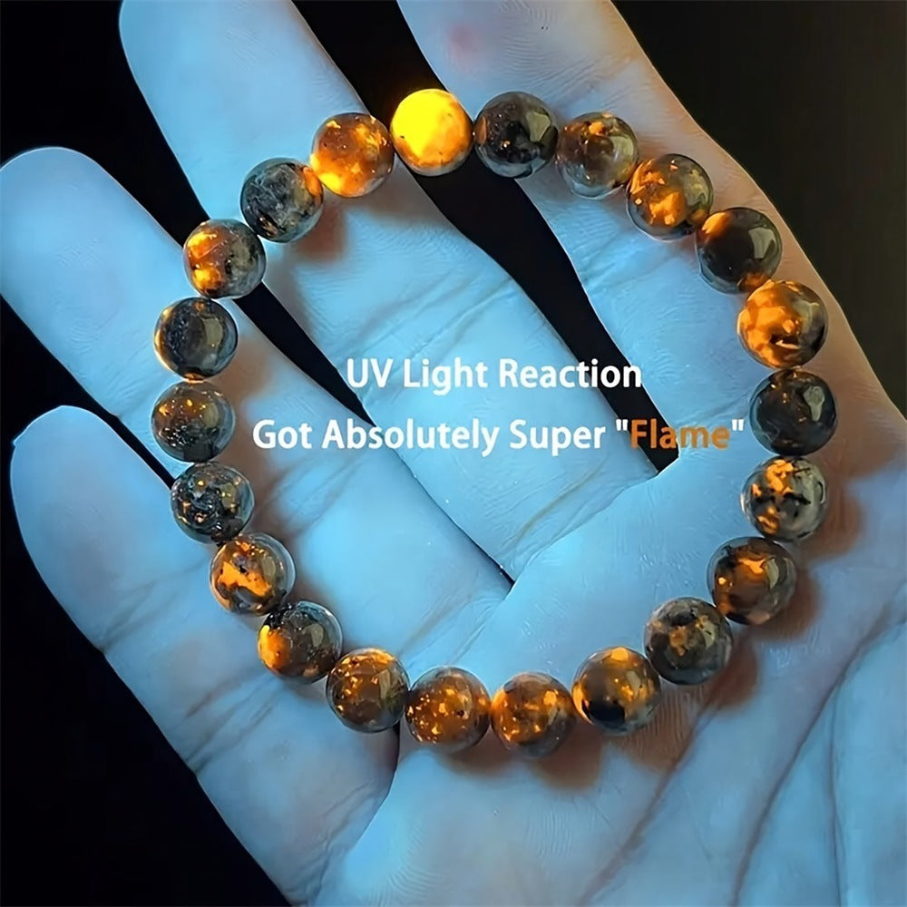 Wholesale  flame stone bracelet punk style bracelet