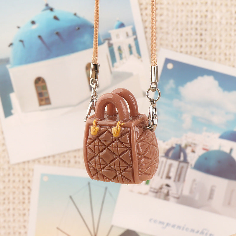 Wholesale Cute cartoon mini backpack keychain pendant doll accessories