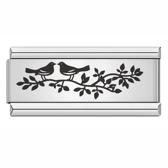 Wholesale Italian Charm Bracelet 9mm DIY Splicing Removable Long Stainless Steel Composable Bracelet