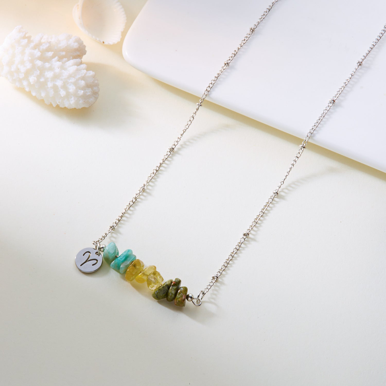 Wholesale  Stainless Steel Twelve Constellation Necklace