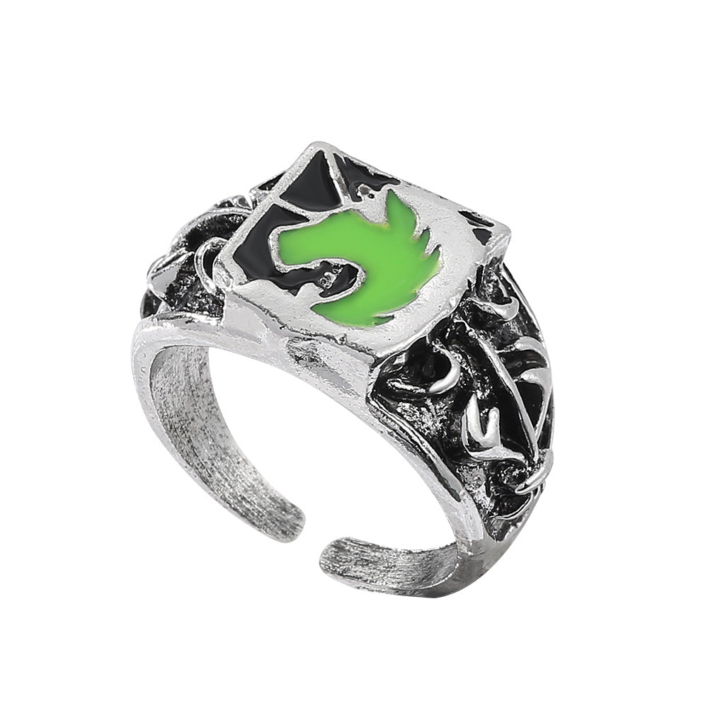 Wholesale Film and Television Men's Metal Rings ACC-RS-Boshuo002