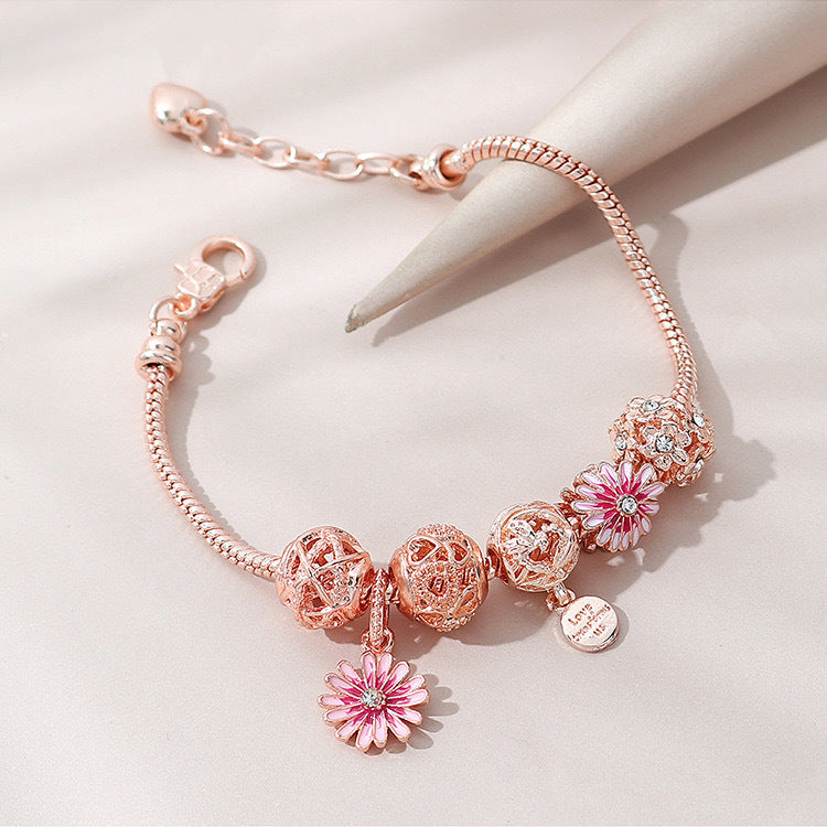 Wholesale Swan Heart Design Bracelet Gold Fashion Accessory Gift for Women