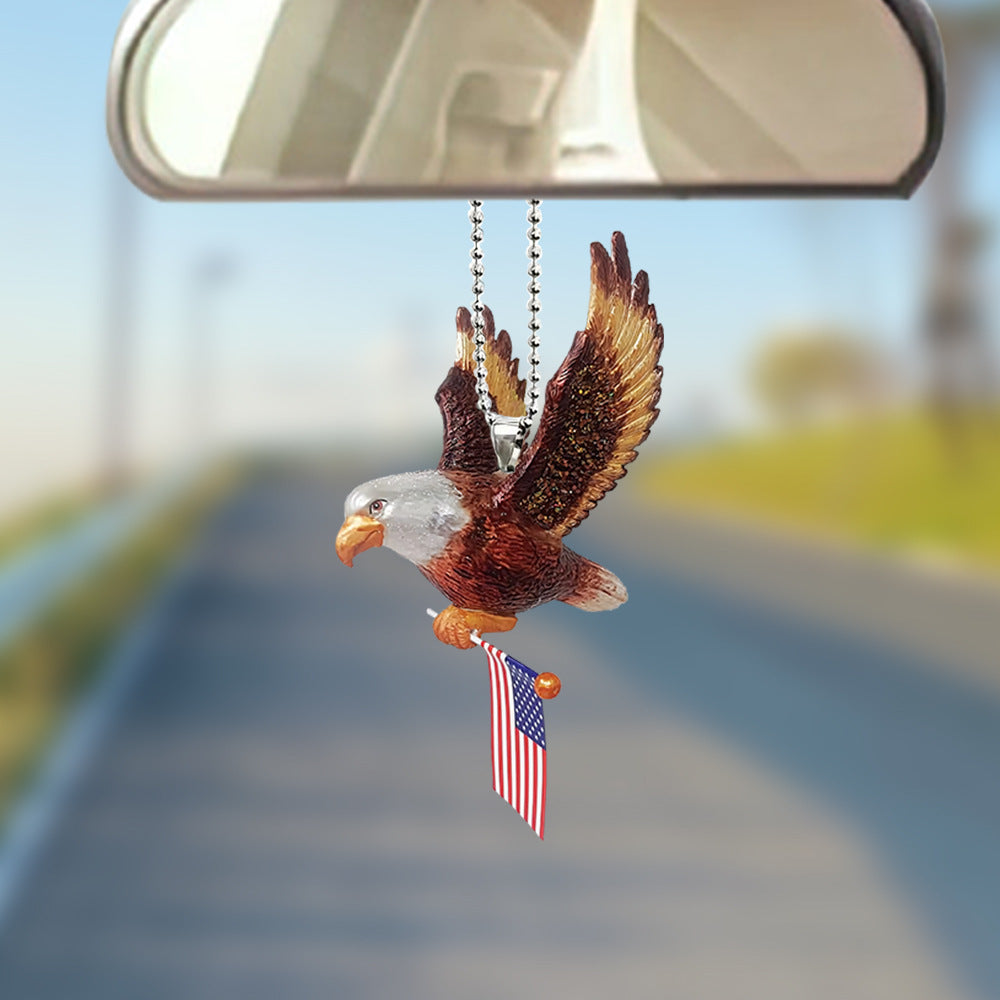 Wholesale American Eagle Independence Day Acrylic Keychains