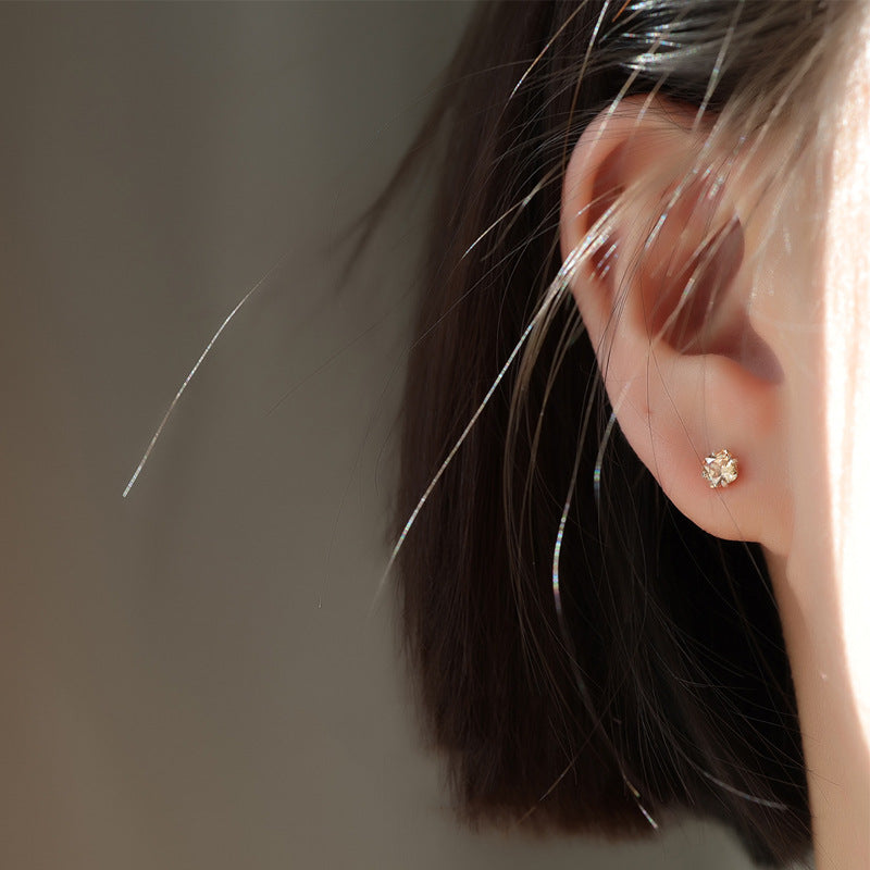 Wholesale Citrine Gem 925 Sterling Silver Earrings