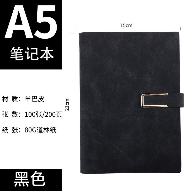 Wholesale soft copy notebook A5 business notepad