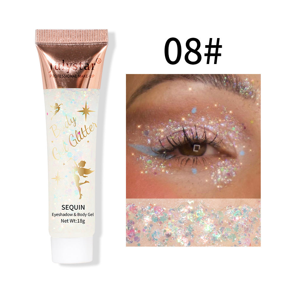 Wholesale Makeup Mermaid Scale Gel Glitter Eyeshadow ACC-EW-Meika003