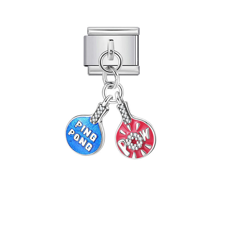Wholesale Electroplated Alloy DIY Watch Accessories Detachable Combination Pendant for Gift Boutique Resale