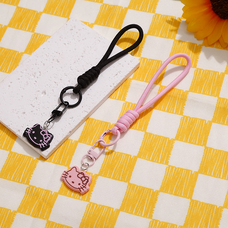 Wholesale Minimalist Short Phone Lanyard with Cute Resin Charm - Stylish Phone Accessory Gift