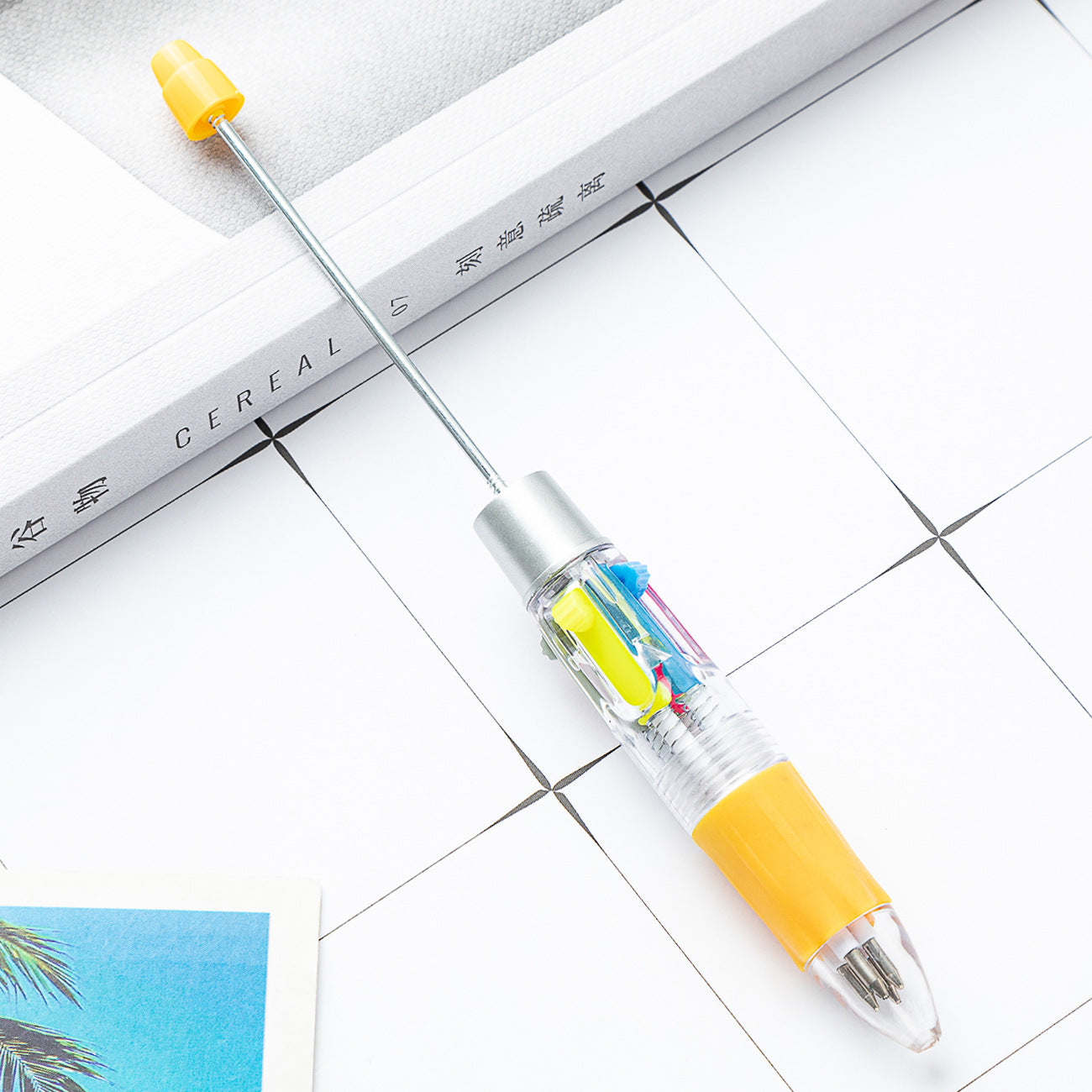 Wholesale Beadable Pens Multi-color Plastic Pens