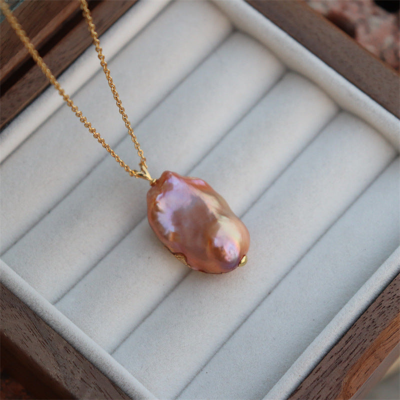 Wholesale  Natural Freshwater Baroque Beads Earrings