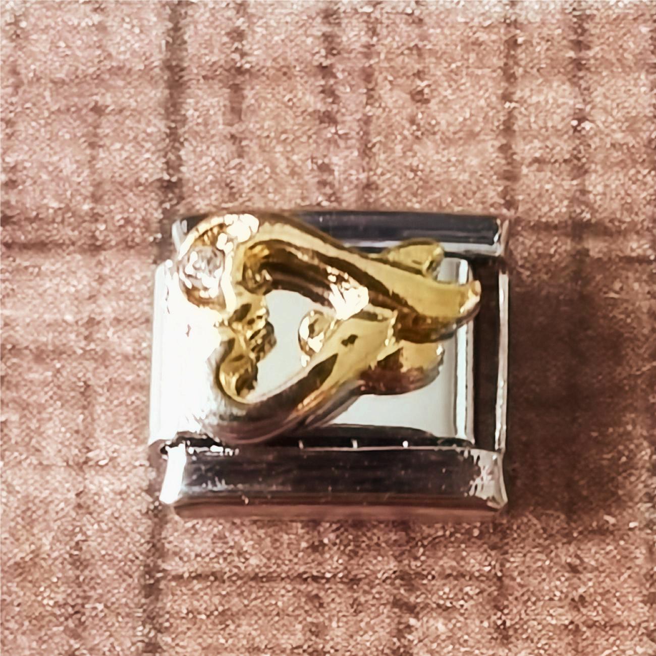 Wholesale Italian Charm Bracelet 9mm DIY Splicing Removable Stainless Steel Letter Composable Bracelet ACC-BT-XY067