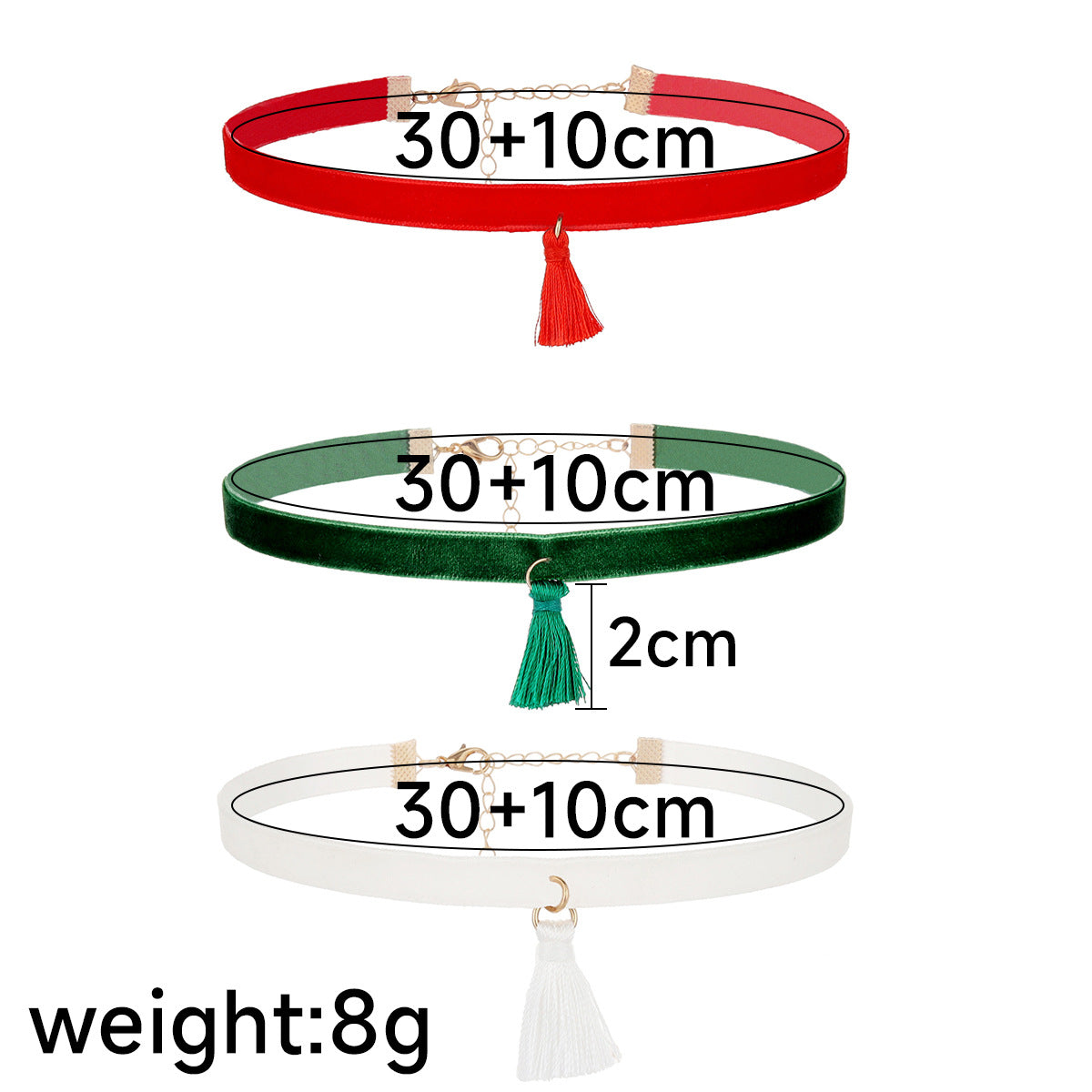 Wholesale Christmas Choker Necklace Combination Set ACC-NE-Yiran005