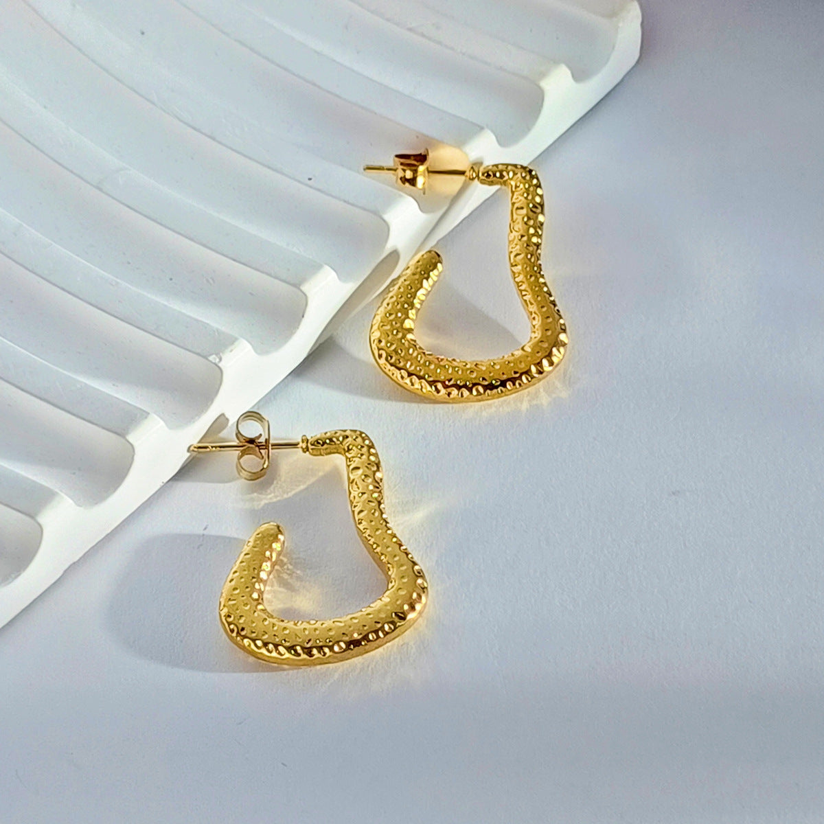 Wholesale stainless steel non-fading  earrings