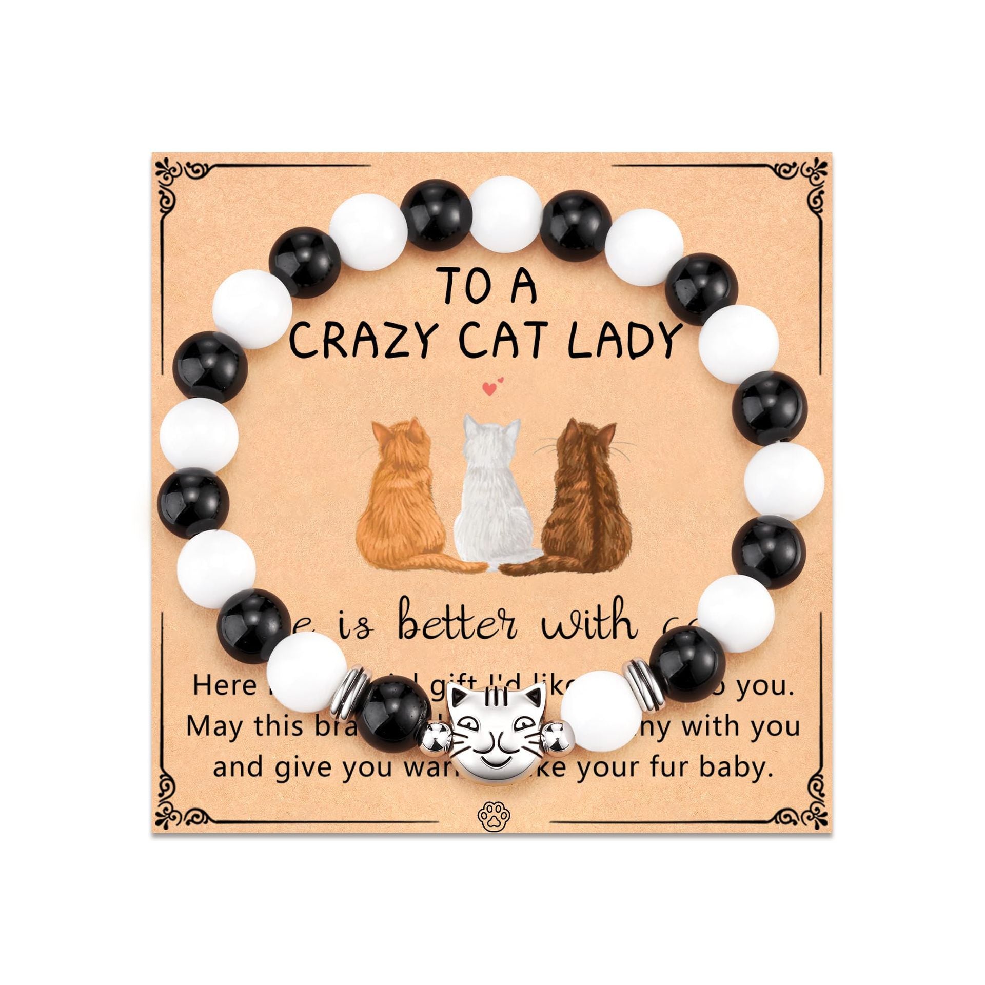 Wholesale Natural Stone Cat Bracelet ACC-BT-Zhongh002