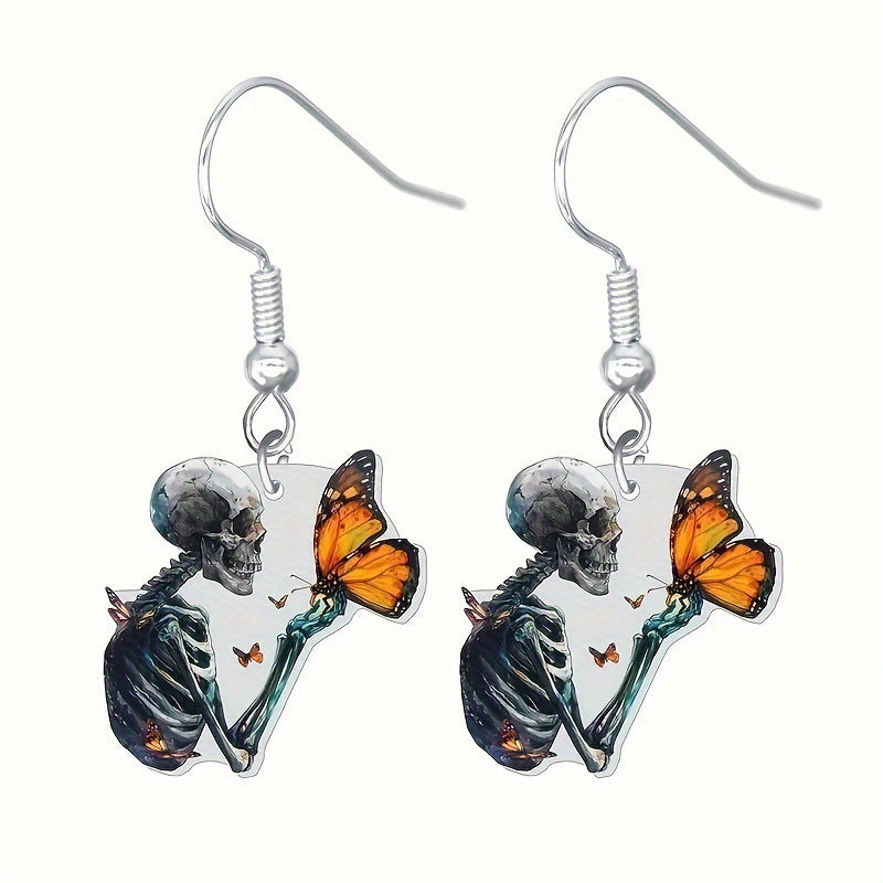 Wholesale Acrylic Flat Halloween Acrylic  Earrings