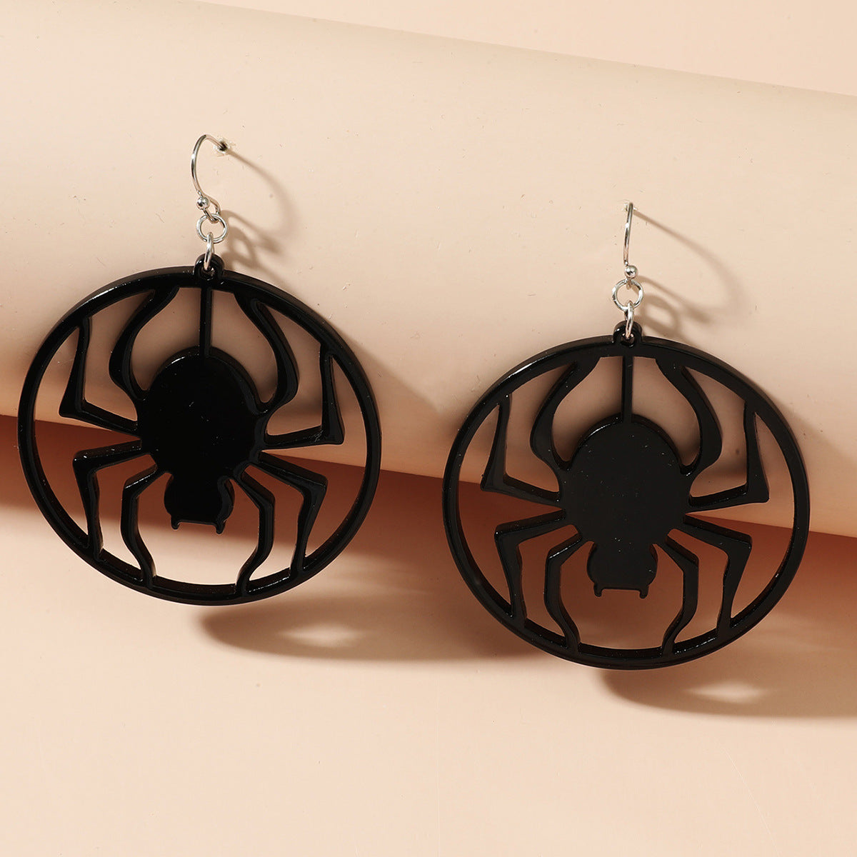 Wholesale Halloween series funny  skull earrings exaggerated fun pumpkin bat earrings