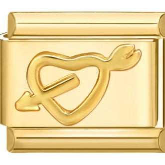 Wholesale 10pcs Italian Charm Bracelet 9mm DIY Splicing Removable Gold Series Stainless Steel Composable Bracelet