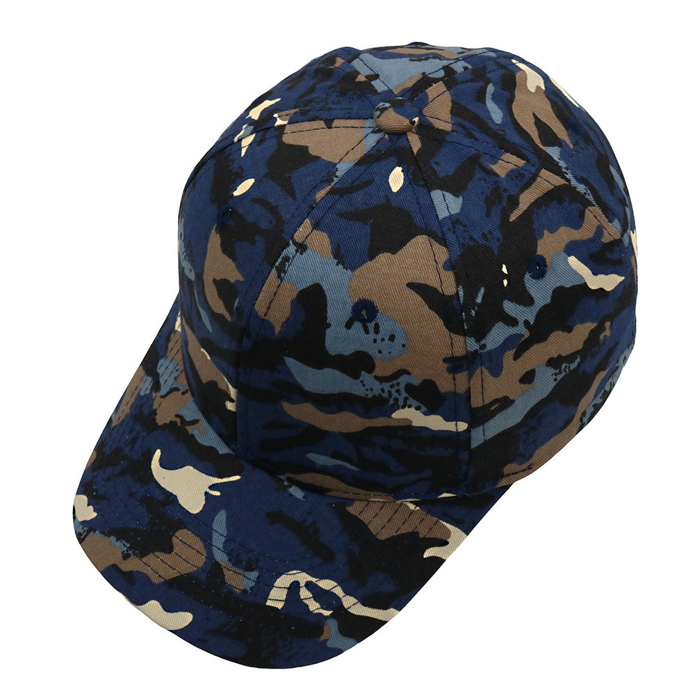 Wholesale Camouflage Baseball Cap Outdoor Tie-dye Pure Cotton Hat ACC-HT-HaiPu017