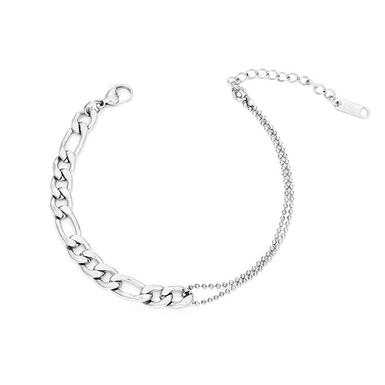 Wholesale Stainless Steel Cuban Bracelet 18K Gold Bracelets ACC-BT-MuShan001