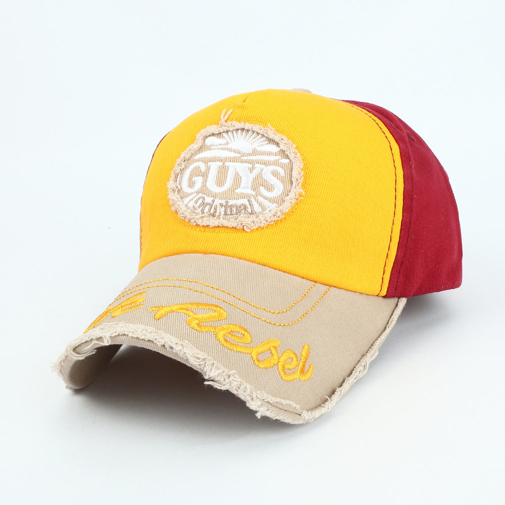 Wholesale Embroidered Vintage Washed Casual Cotton Baseball Cap ACC-HT-RongZhao015