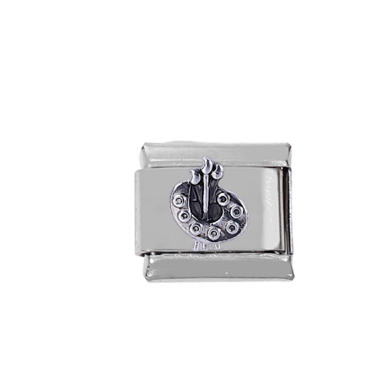 Wholesale 5pcs Italian Charm Bracelet Charm Module Stainless Steel Telescope Bracelet 9mm DIY Pattern Free Stitching Detachable Composable Bracelet ACC-BT-DaLiang011