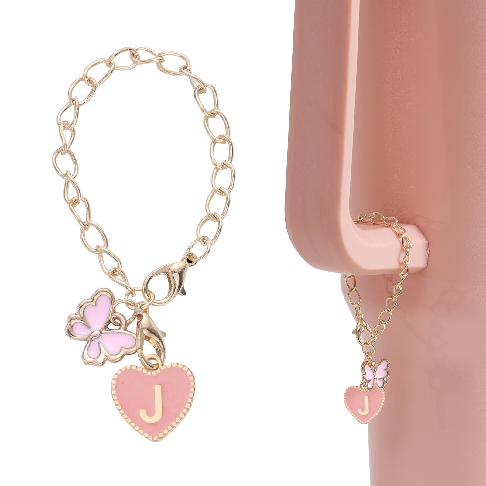 Wholesale 26 English Letter Butterfly Brand Oil Drip Cup Accessories ACC-CA-Hans003