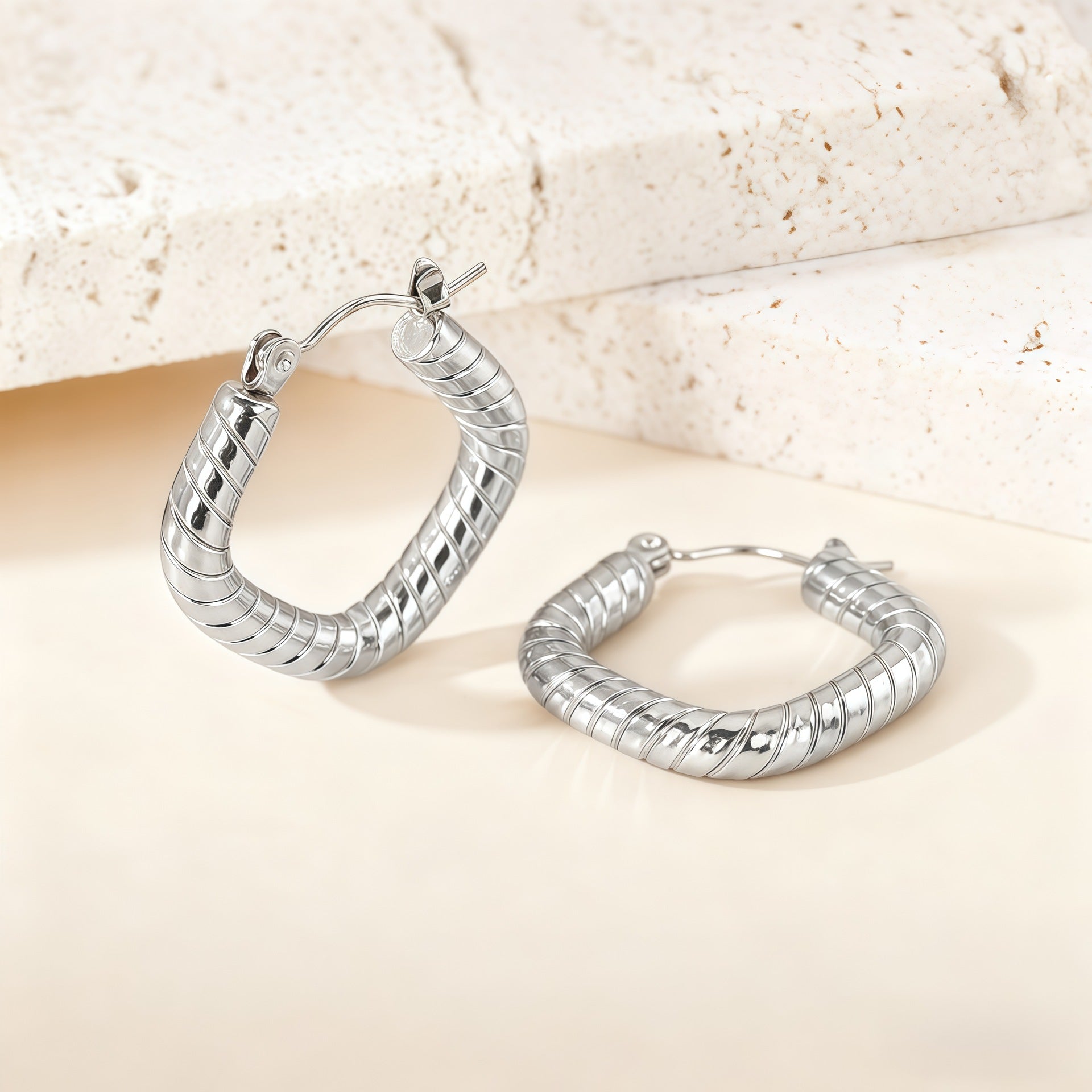 Wholesale Stainless Steel Earrings — Fade-Resistant Round Stylish and Versatile