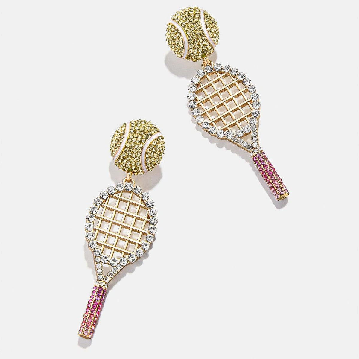 Wholesale Modern Sports Ball Earrings Tennis Soccer Basketball Golf Ping Pong Copper Electroplated Jewelry Accessory Gift