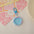 Wholesale Macaron Color Cartoon Luminous Photo Frame Keychain