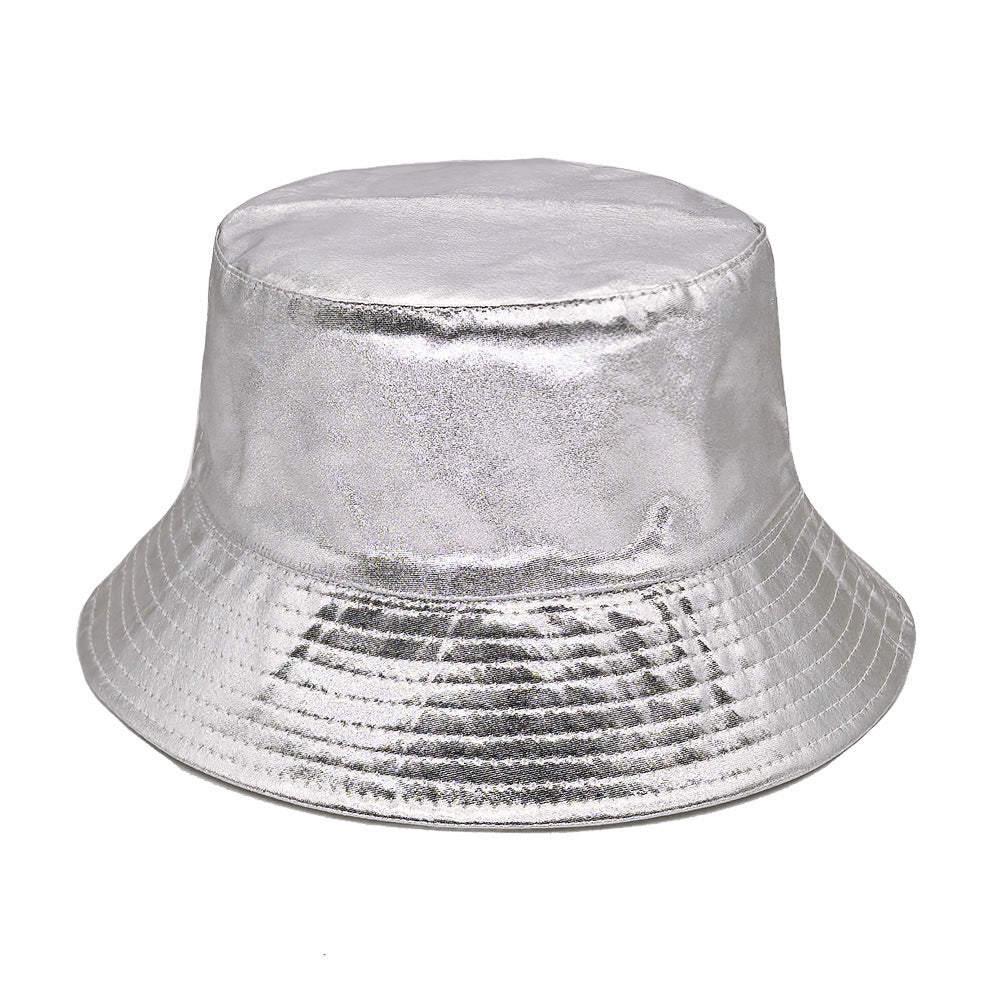 Wholesale Gold and silver bucket hat