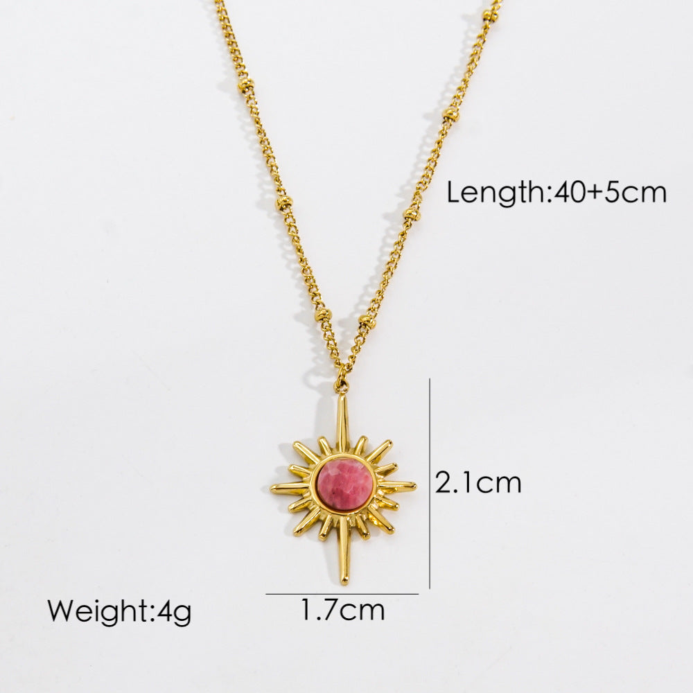 Wholesale  Titanium Steel Light Luxury Necklace