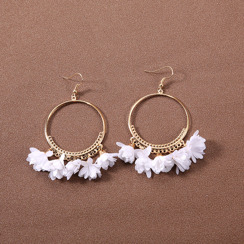 Wholesale Retro Bohemian Ethnic Style Earrings Tassel Earrings ACC-ES-Gumi005