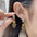 Wholesale Ancient Gold Saturn Bear Ear Buckle Light Luxury Earrings