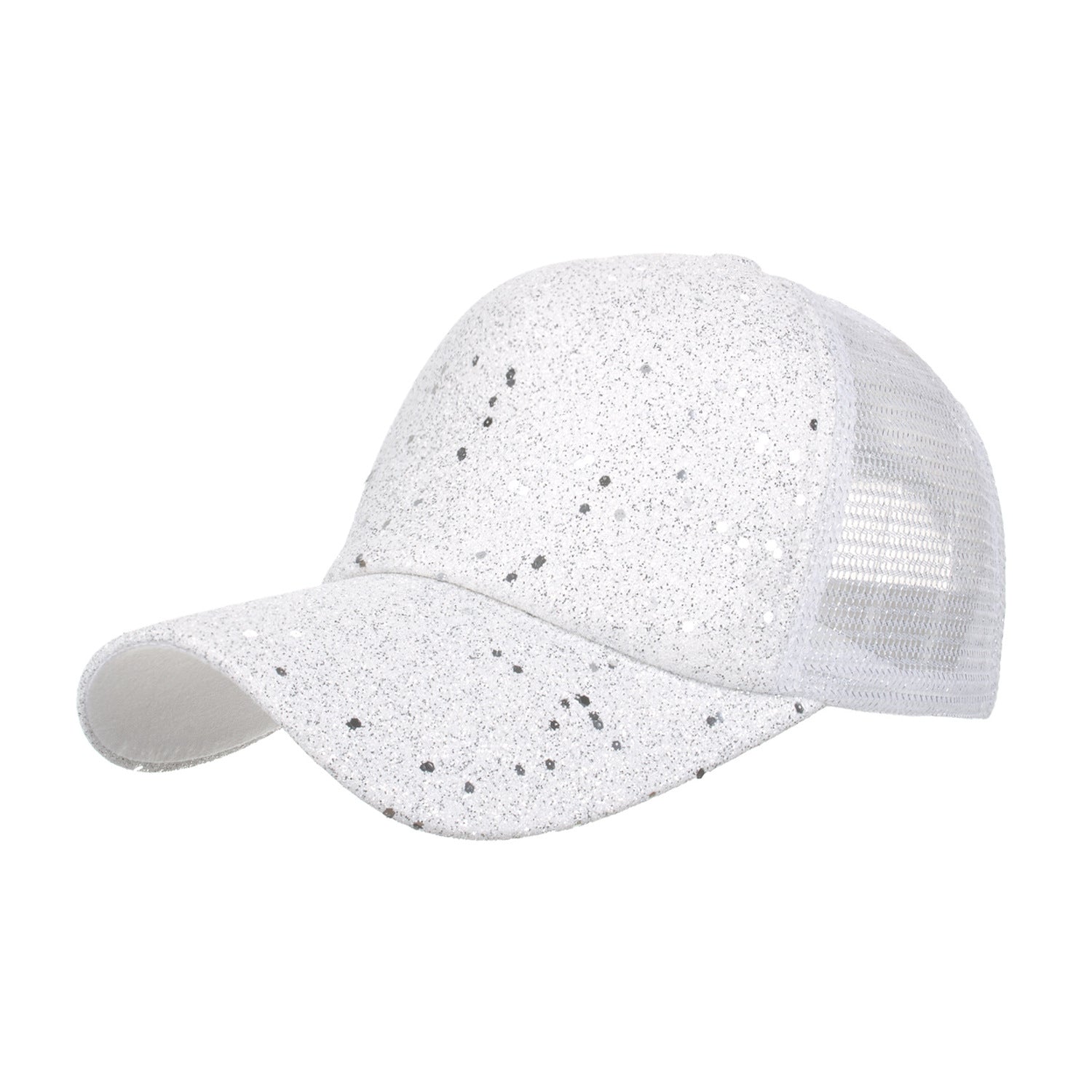 Wholesale Glitter Baseball Cap Mesh Cap Hat ACC-HT-ZhongMei006