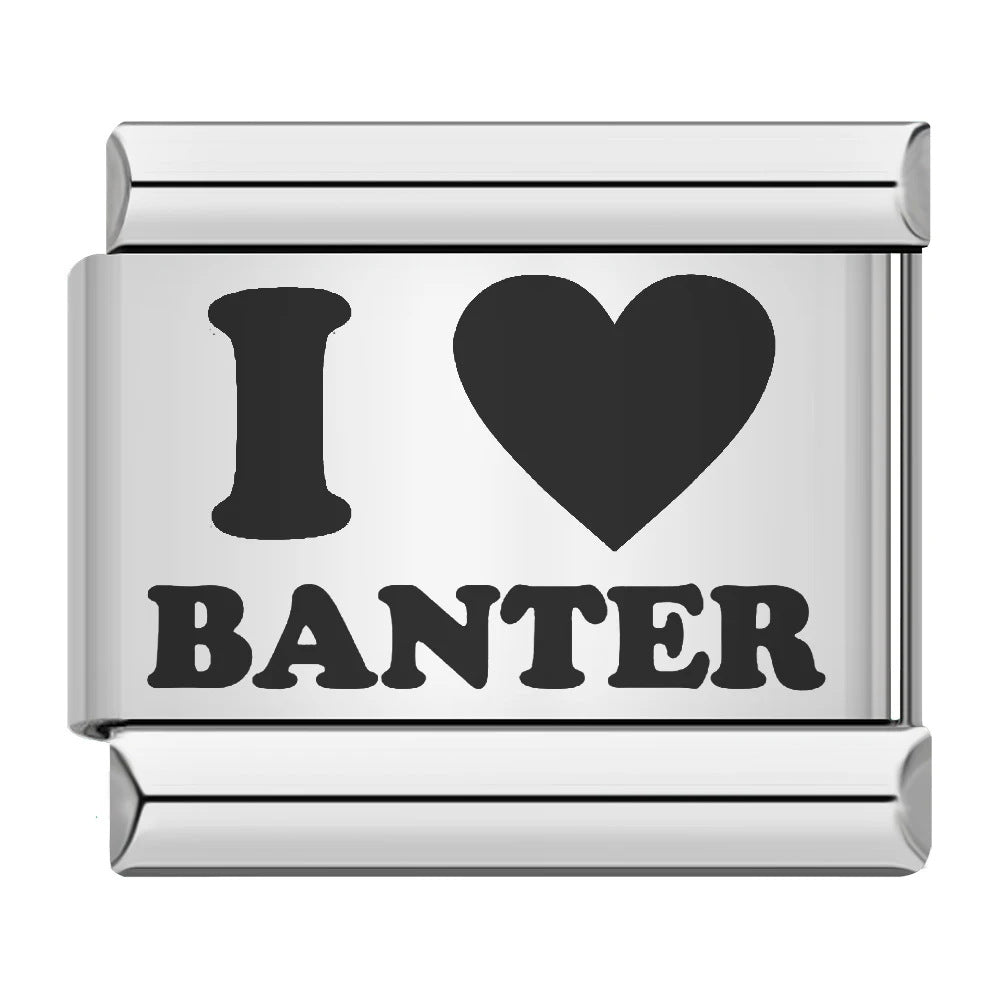 Wholesale 9mm Italian Charm Starter Bracelets DIY Laser Single Section Creative Stainless Steel Composable Bracelet