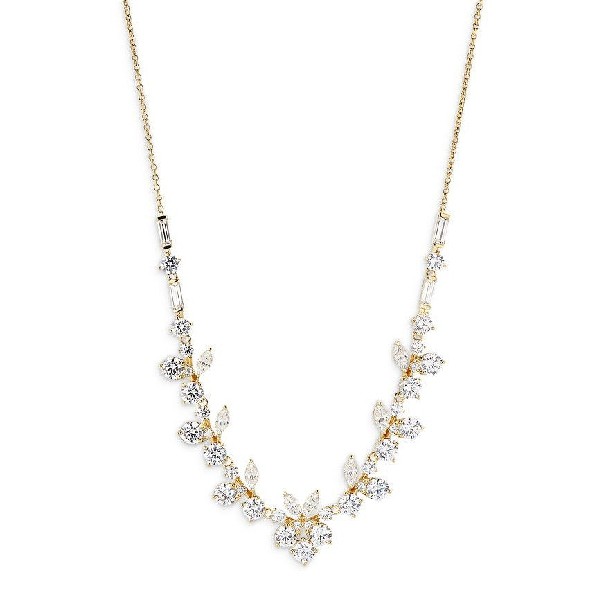 Wholesale titanium steel zircon sweater chain Y-shaped pendant necklace