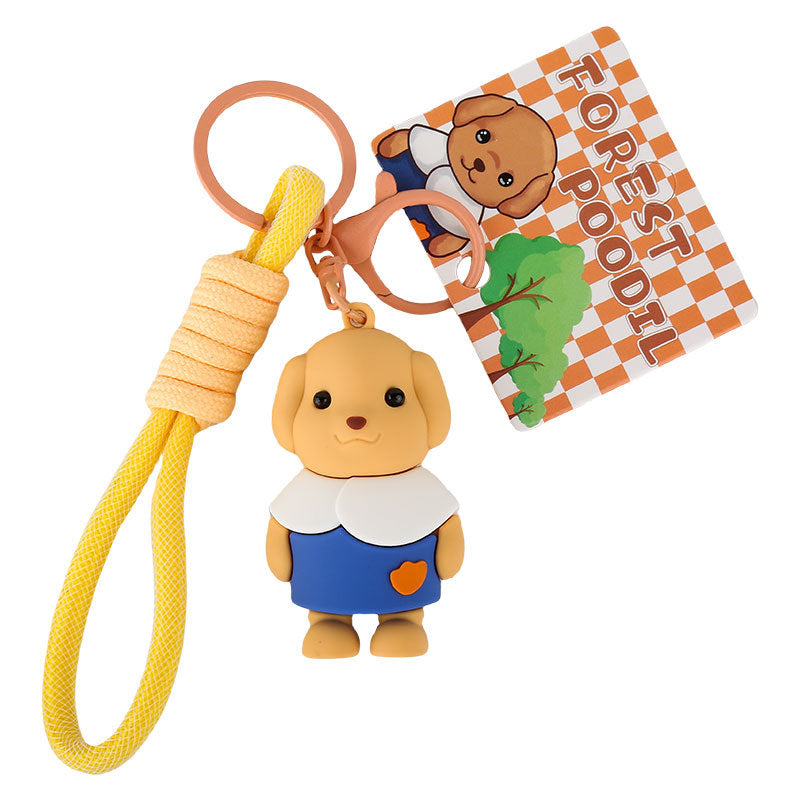 Wholesale Cartoon Cute Puppy PVC Keychains ACC-KC-HangLi020